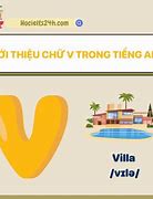 Chữ V Trong Tiếng Anh Đọc Là Gì