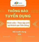 Tam Sơn Tuyển Dụng Thực Tập Sinh